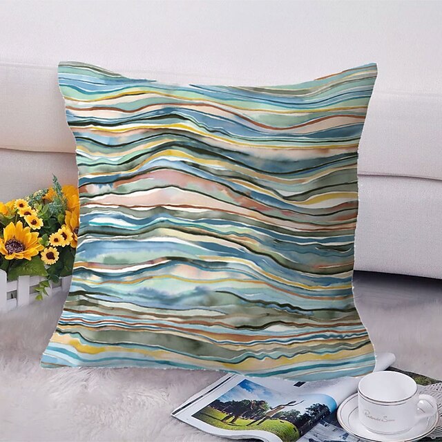 Home & Garden Home Decor | Beach Ocean Wave Double Side Cushion Cover 1PC Soft Throw Pillow Cover Cushion Case Pillowcase for So