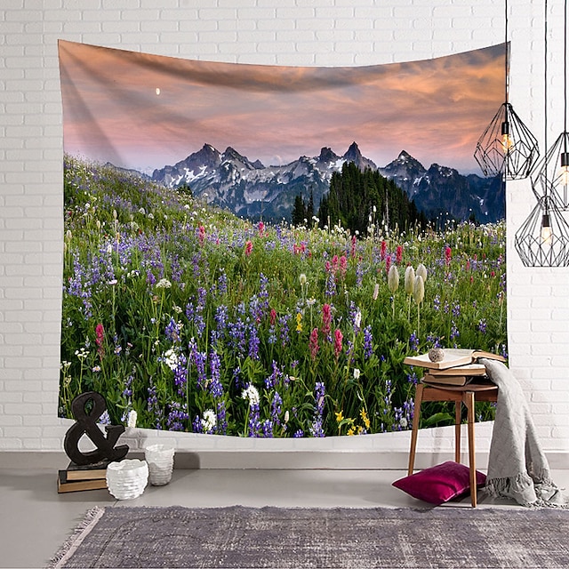 Home & Garden Home Decor | Landscape Wall Tapestry Art Decor Blanket Curtain Hanging Home Bedroom Living Room Decoration Polyest