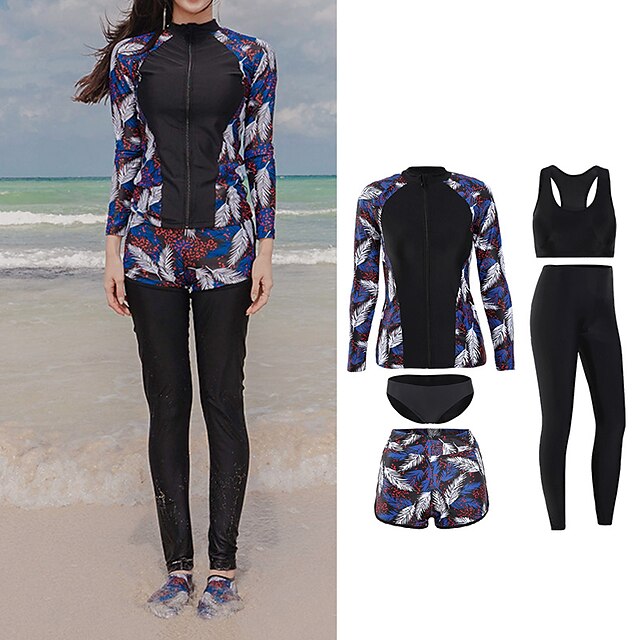 Sports & Outdoors Surfing, Diving & Snorkeling | Womens Rash Guard Rash guard Swimsuit UV Sun Protection UPF50+ Breathable Long 