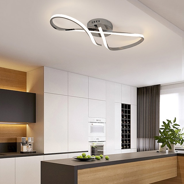 Dimmable LED Ceiling Light Flush Mount Kitchen Room Lamp Fixture Ultra Thin ZL 