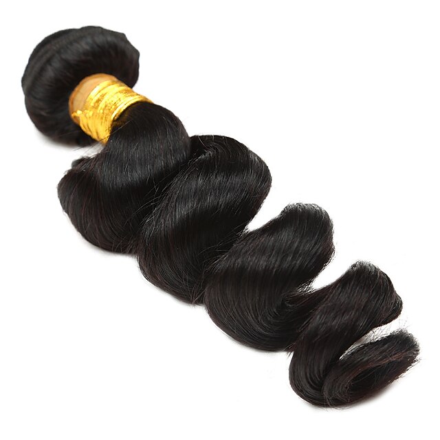 lightinthebox.com | Brazilian Hair 1 Bundle Loose Wave 7A Natural Black Hair Curtain