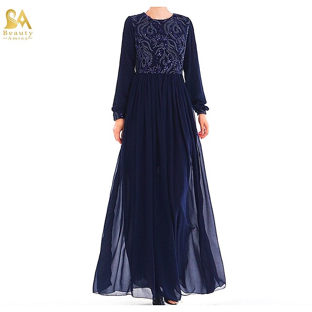 Toys & Hobbies Cosplay & Costumes | Arabian Adults Womens Cosplay Abaya Dress Arabian Dress For Party Halloween Imitation Pearl 