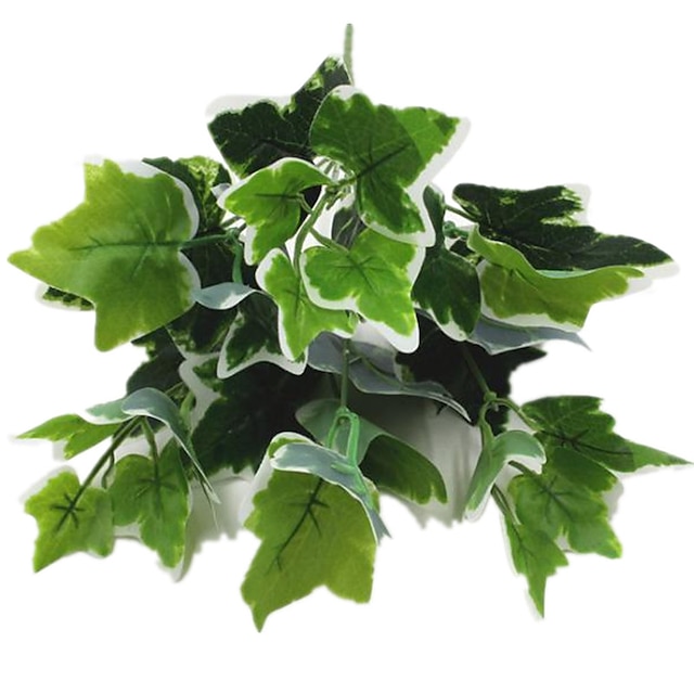 Home & Garden Home Decor | 33cm Simulation Plant 7 Forked Bunches Of Plants Wall Decoration 1pc - SP62009