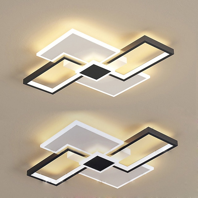 led φωτιστικό οροφής 37 46 cm γεωμετρικά σχήματα flush mount lights μεταλλικό μοντέρνο στυλ γεωμετρικά βαμμένα φινιρίσματα led μοντέρνα 220-240v