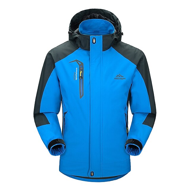 Men's Windbreaker Hoodie Jacket 
