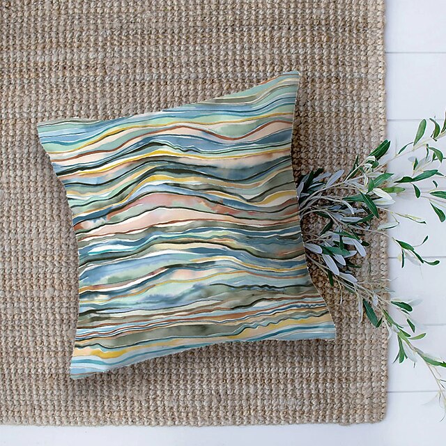 Home & Garden Home Decor | Beach Ocean Wave Double Side Cushion Cover 1PC Soft Throw Pillow Cover Cushion Case Pillowcase for So