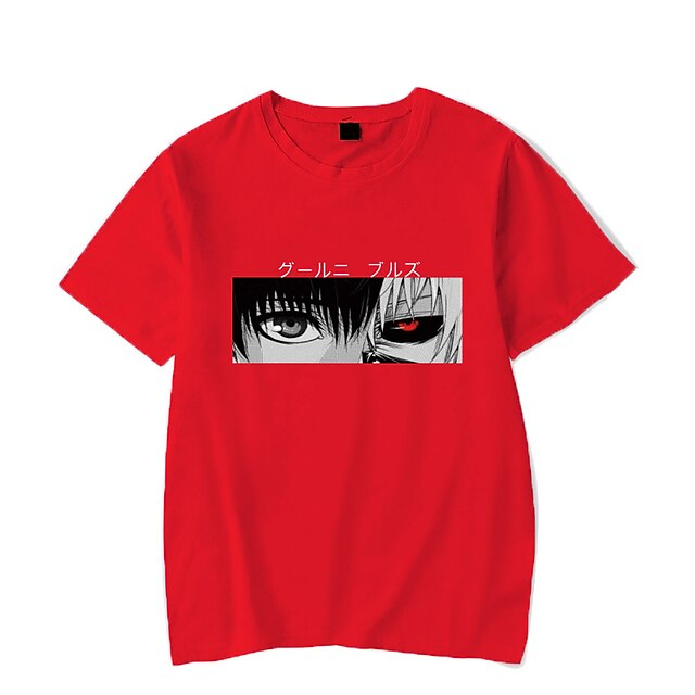 Toys & Hobbies Cosplay & Costumes | Inspired by Tokyo Ghoul Cosplay Cosplay Costume T-shirt Polyester / Cotton Blend Print T-shi