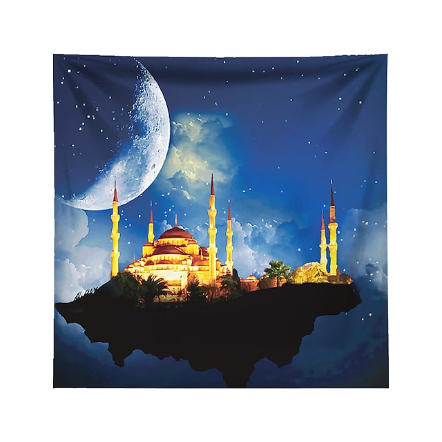 Home & Garden Home Decor | Eid al-Adha Wall Tapestry Art Decor Blanket Curtain Hanging Home Bedroom Living Room Decoration - QO9