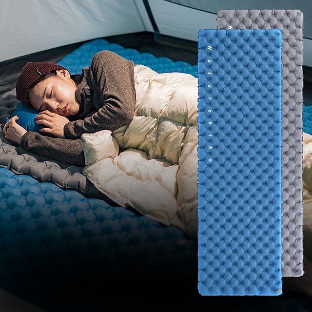  Excursie în natură Saltea dormit Suport pentru dormit gonflabil Pad Aer În aer liber Camping Impermeabil Multistratificat Ultra Ușor (UL) Rezistent la umezeală TPU Nailon 195*62*8 cm pentru 1 persoană