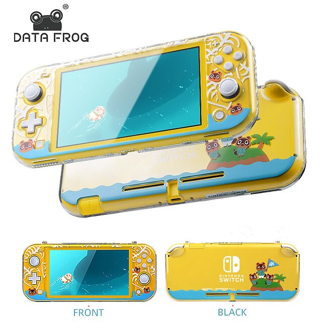  Crystal Case Protective Shell For Nintendo Switch Lite Case Game Accessory Kit Protective Cover Case Animal Crossing Skin Shell
