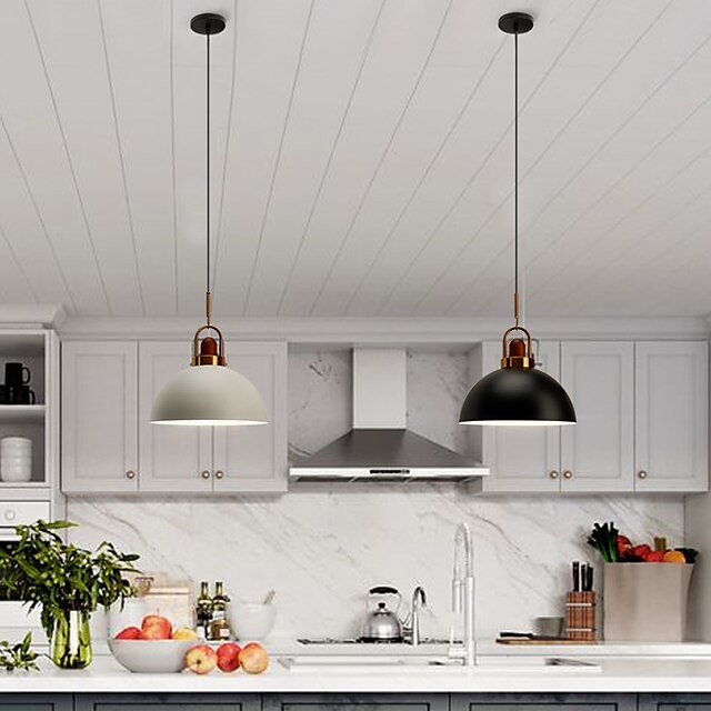 Lights & Lighting Pendant Lights | LED Pendant Light Modern Nordic Design Kitchen Island Light Black White Gray Blue Pink Dark B