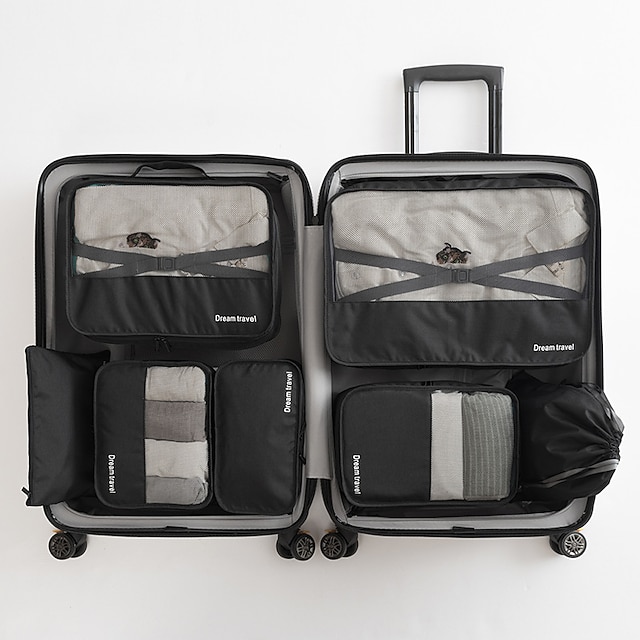 bolsa de almacenamiento de viaje conjunto para ropa organizador
