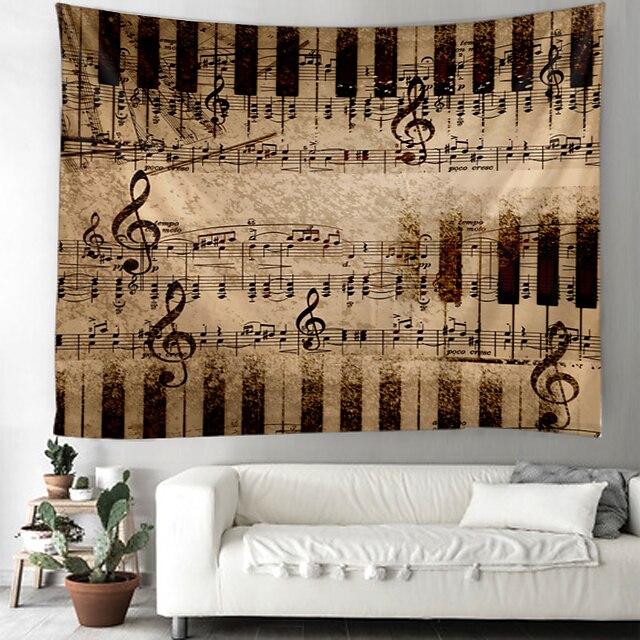 Home & Garden Home Decor | Music Party Festival Wall Tapestry Art Deco Blanket Curtain Hanging Home Bedroom Living Room Decorati