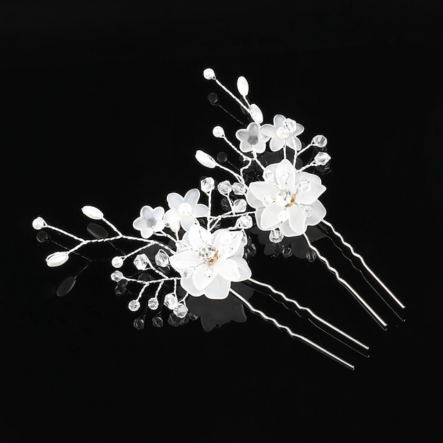  forcine per capelli in stile coreano, capelli intrecciati, copricapo di fiori fatti a mano per matrimoni autunnali, accessori da sposa europei e americani, commercio estero transfrontaliero, forcine