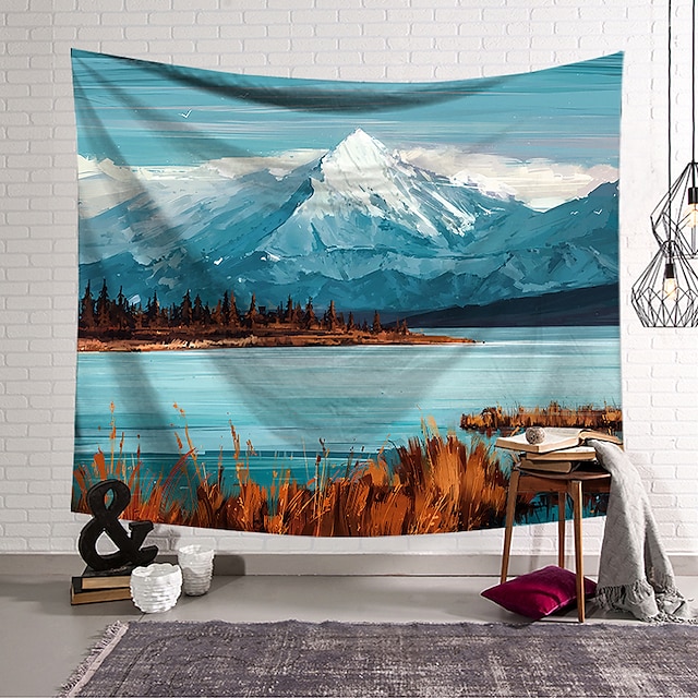 Home & Garden Home Decor | Landscape Wall Tapestry Art Decor Blanket Curtain Hanging Home Bedroom Living Room Decoration Polyest