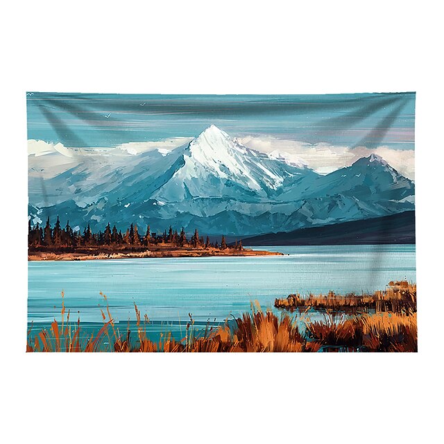 Home & Garden Home Decor | Landscape Wall Tapestry Art Decor Blanket Curtain Hanging Home Bedroom Living Room Decoration Polyest