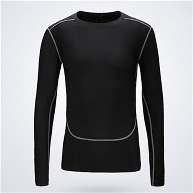 Sports & Outdoors Running, Jogging & Walking | Mens Long Sleeve Compression Shirt Running Shirt Tee Tshirt Top Athletic Summer S