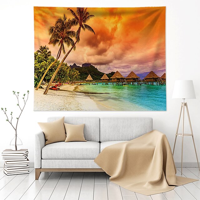 Home & Garden Home Decor | Landscape Wall Tapestry Art Decor Blanket Curtain Hanging Home Bedroom Living Room Decoration Polyest