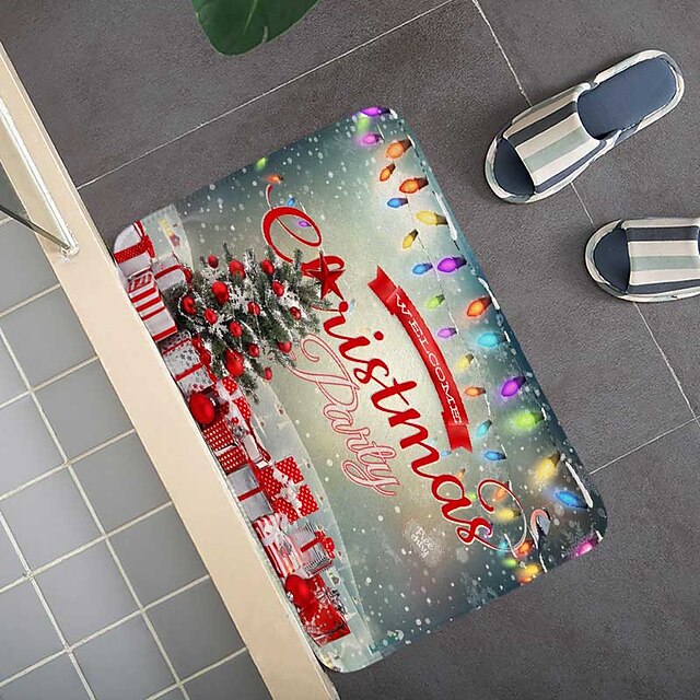 Home & Garden Bath Accessories | Merry Christmas 2022 Pattern Carpet Door Mat Bedroom Living Room Carpet Study Room Carpet Kitch