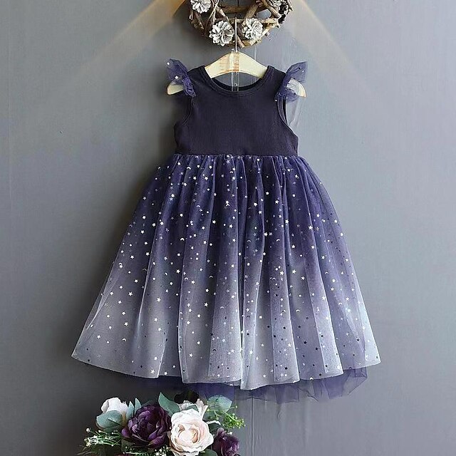 Baby Mädchen Ärmellos Solide Rüschen Tüll Prinzessin Kleid Baby Mädchen Ärmellos Solide Rüschen Tüll Prinzessin Kleid
