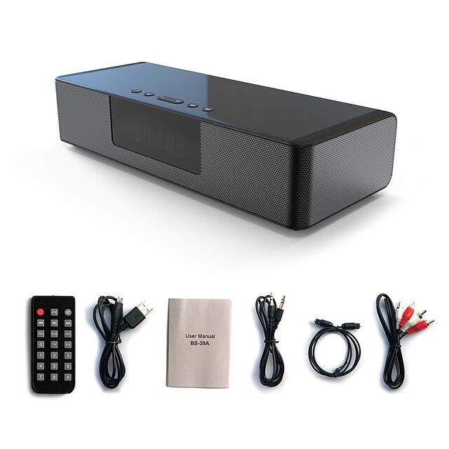  bs-39a soundbar wireless bluetooth tf card altavoz portátil para teléfono móvil portátil