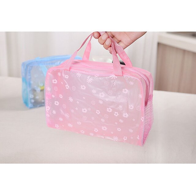 Home & Garden Home Decor | Cosmetic BagPVC Travel Toiletry Storage Organize Handbag Waterproof 23*15.5*8CM - JF07124