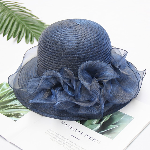 Hats Net Sun Hat Casual Holiday Valentine's Day Valentine Melbourne Cup ...