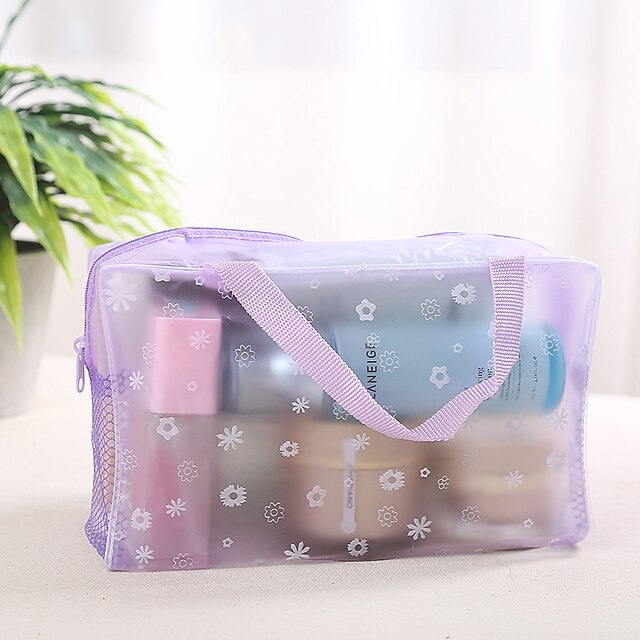 Home & Garden Home Decor | Cosmetic BagPVC Travel Toiletry Storage Organize Handbag Waterproof 23*15.5*8CM - JF07124