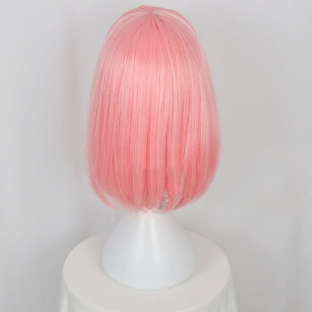 Beauty & Hair Wigs & Hair Pieces | Anime Haruno Sakura Short Pink Styled Hair with Headband Heat Resistant Cosplay Costume WigsW