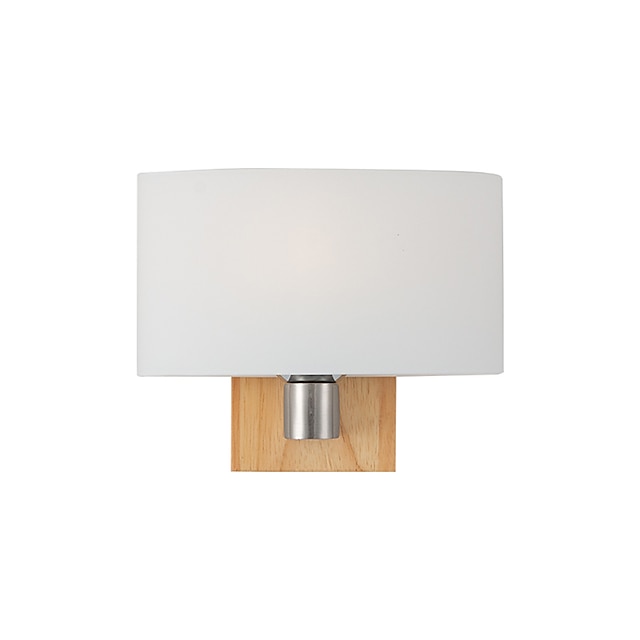  lightinthebox led væglampe mat moderne nordisk stil væglamper væglamper led væglamper soveværelse spisestue træ / bambus væglampe 110-240 v