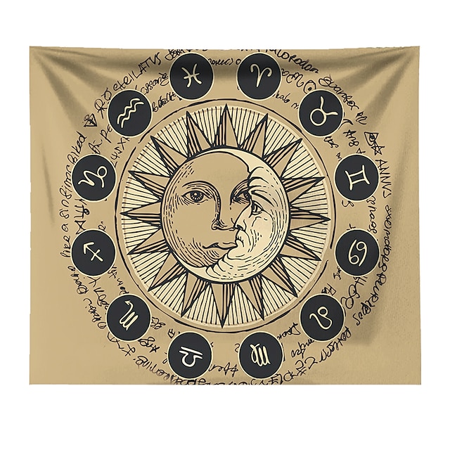 Home & Garden Home Decor | Tarot Divination Wall Tapestry Art Decor Blanket Curtain Hanging Home Bedroom Living Room Decoration 