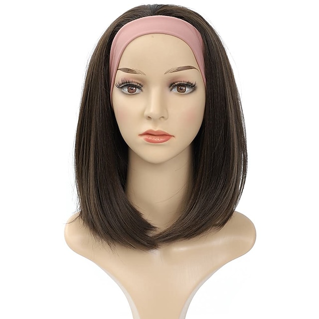 Headband Wig is Suitable For Women's Gradient Wig 12 Inches (about 30.5