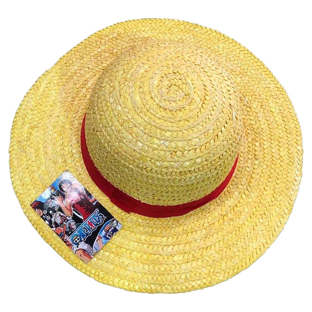  Hat / Cap Inspired by One Piece Monkey D. Luffy Shanks Anime Cosplay Accessories Hat Straw Rope Men's Halloween Costumes