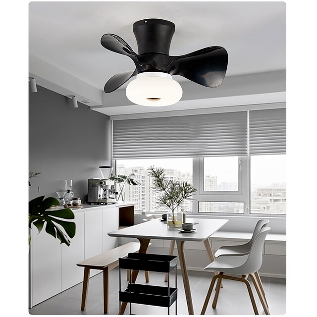 ventilador de techo led luz 55 cm ventilador de techo regulable metal