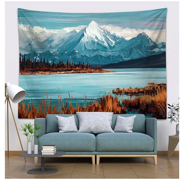 Home & Garden Home Decor | Landscape Wall Tapestry Art Decor Blanket Curtain Hanging Home Bedroom Living Room Decoration Polyest