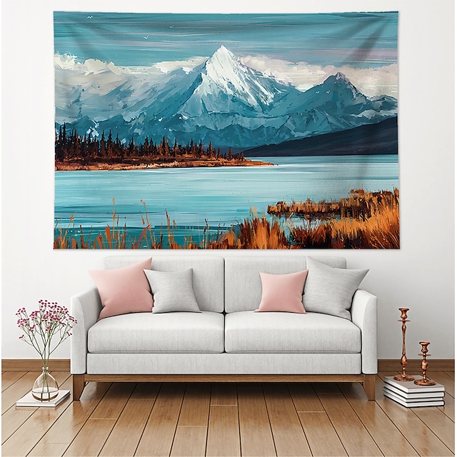 Home & Garden Home Decor | Landscape Wall Tapestry Art Decor Blanket Curtain Hanging Home Bedroom Living Room Decoration Polyest