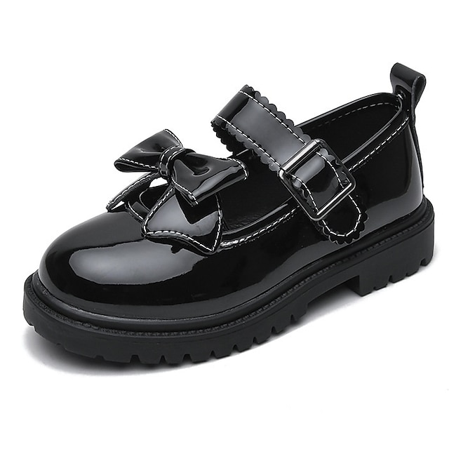 Shoes & Bags Kids Shoes | Girls Flats Mary Jane Lolita School Shoes Rubber PU Little Kids(4-7ys) Big Kids(7years +) Daily Party 