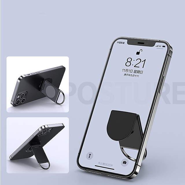 Phones & Accessories Phone Mounts & Holders | Mobile stand magnetic Mobile Phone Holder Stand Foldable Car cell phone support po