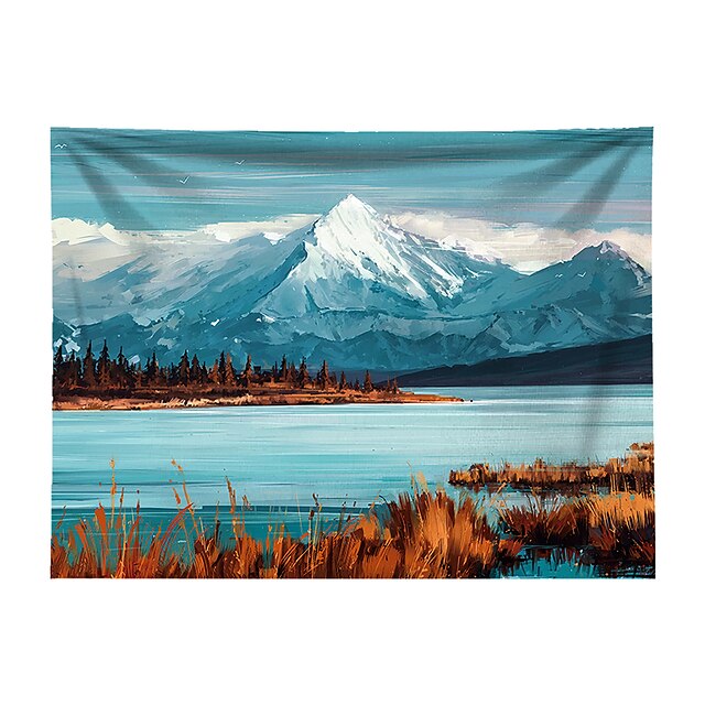 Home & Garden Home Decor | Landscape Wall Tapestry Art Decor Blanket Curtain Hanging Home Bedroom Living Room Decoration Polyest