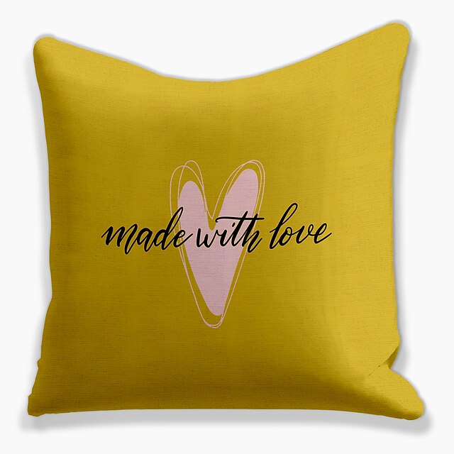 Home & Garden Home Decor | Letter Double Side Cushion Cover 1PC Soft Decorative Square Throw Pillow Cover Cushion Case Pillowcas