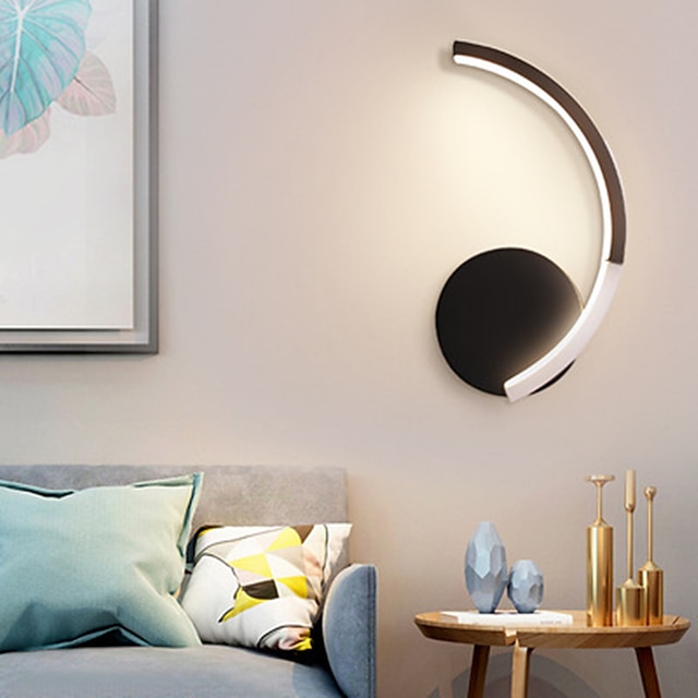  lightinthebox תאורת קיר led creative led מודרני חדר שינה חדר שינה אור קיר אקרילי 110-240 v 8 w