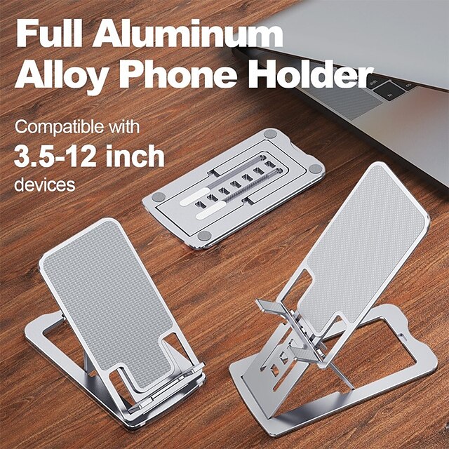 Phones & Accessories Phone Mounts & Holders | Phone Stand Tablet Stand Portable Foldable Adjustable Phone Holder for Desk Office