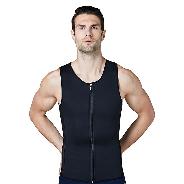  Shapewear Sweat Shapewear Sports NEOPRENE Yoga Fitness Gym Workout Stretchy Breathable Weight Loss For Men