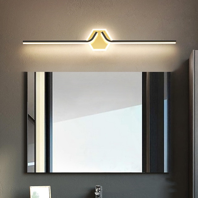  Lightinthebox protección ocular led luces de pared sala de estar baño luz de pared de hierro 220-240v