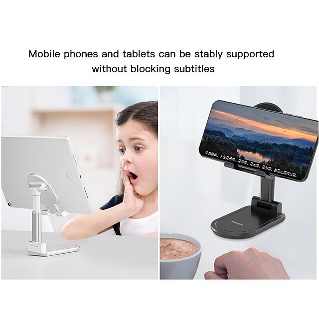 Phones & Accessories Phone Mounts & Holders | Phone Stand Tablet Stand Portable Foldable Adjustable Phone Holder for Home Desk C