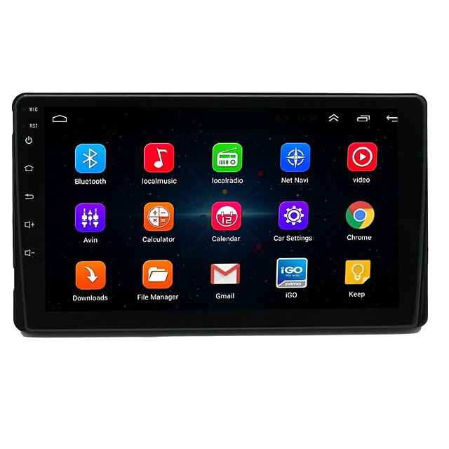  9 inch Car MP4 Player / Car MP3 Player / Car GPS Navigator Touch Screen / GPS / MP3 for Toyota Support MP3 / WMA / FLAC JPG