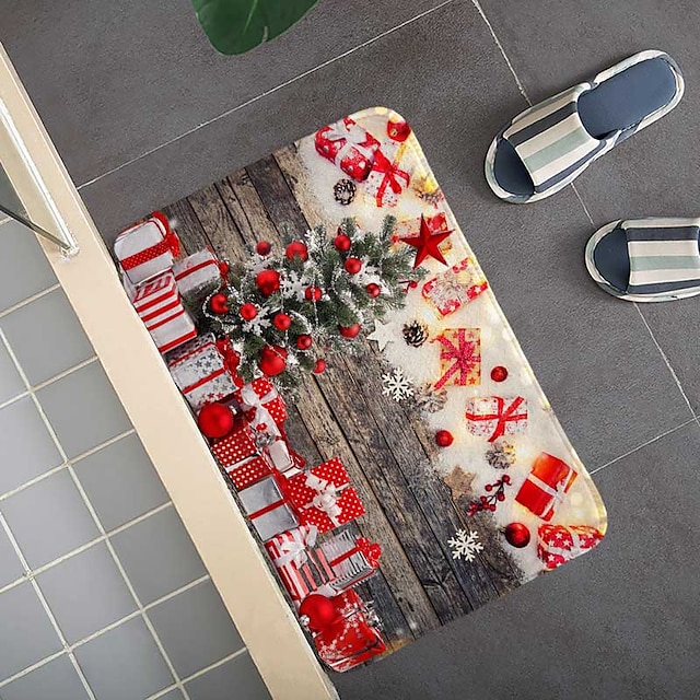 Home & Garden Bath Accessories | Merry Christmas 2022 Pattern Carpet Door Mat Bedroom Living Room Carpet Study Room Carpet Kitch