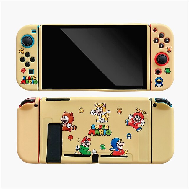  Cute Cartoon Switch Protective Shell NS Joycon Controller TPU Protection Case Game Handle Cover For Nintendo Switch Accessories