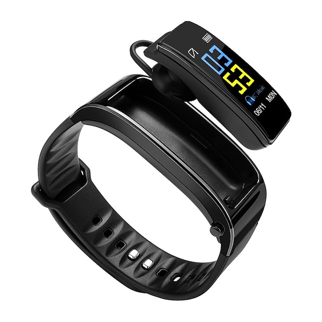  Y3Plus Smart Watch 0.96 inch Smart Band Fitness Bracelet Bluetooth Pedometer Sleep Tracker Heart Rate Monitor Compatible with Android iOS Men Women Long Standby Hands-Free Calls Message Reminder IP 67