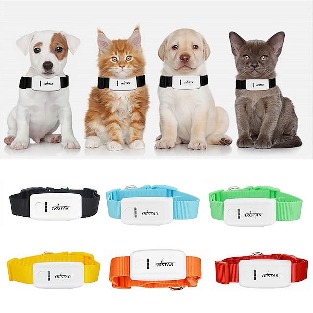  Pet GPS Tracker GPS Locator TK909 Dog Cat Cattle And Sheep Anti-lost Satellite Tracker Chip Implantable Pet Finder Waterproof IP65 Geo-fence 400h Standby Voice Monitor FREE APP